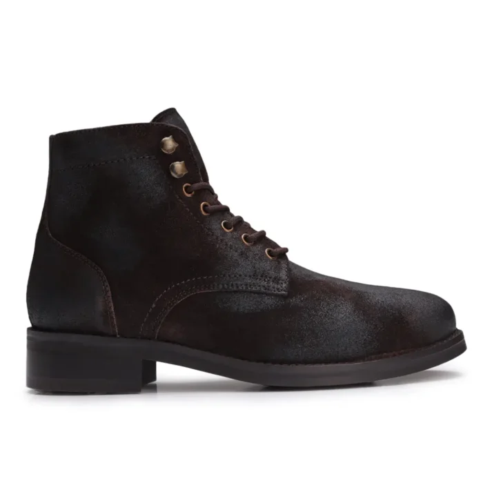 Enzo Brown Suede Ankle Boot