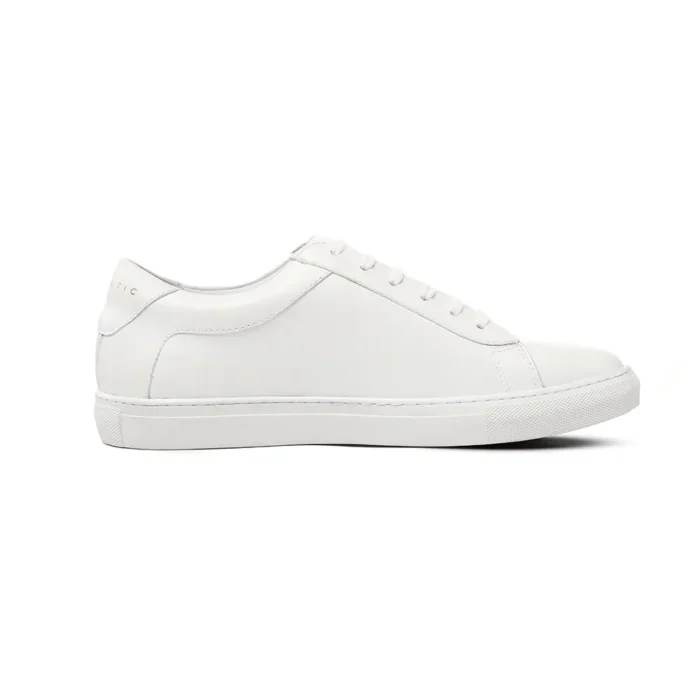 Triple White Leather Sneaker
